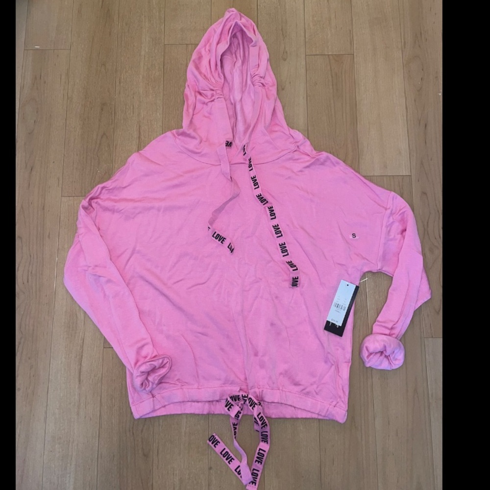 Pink Pullover Hoodie